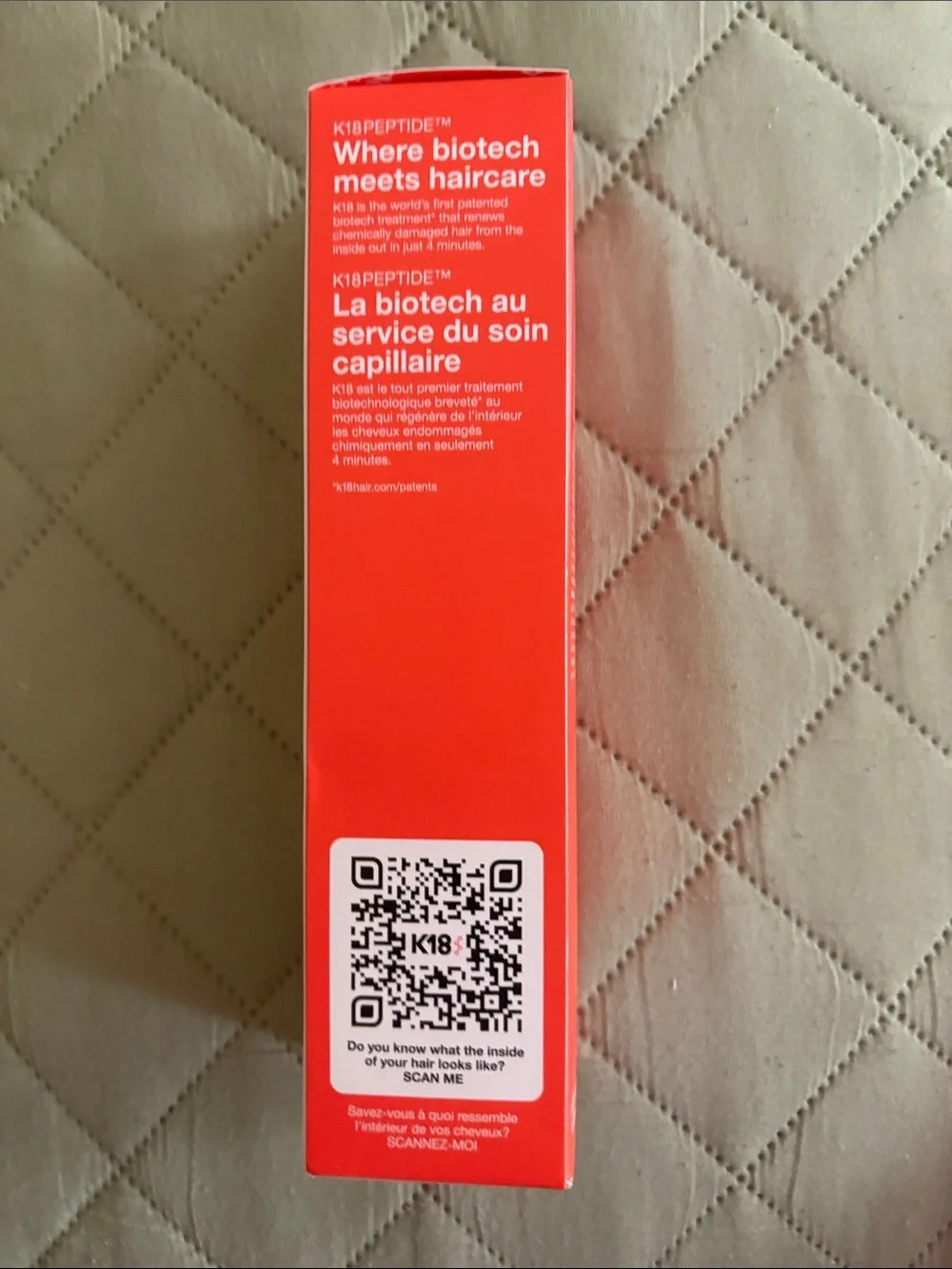 K18 Biomimetic Hairscience Professional Repair Hair Mask - White